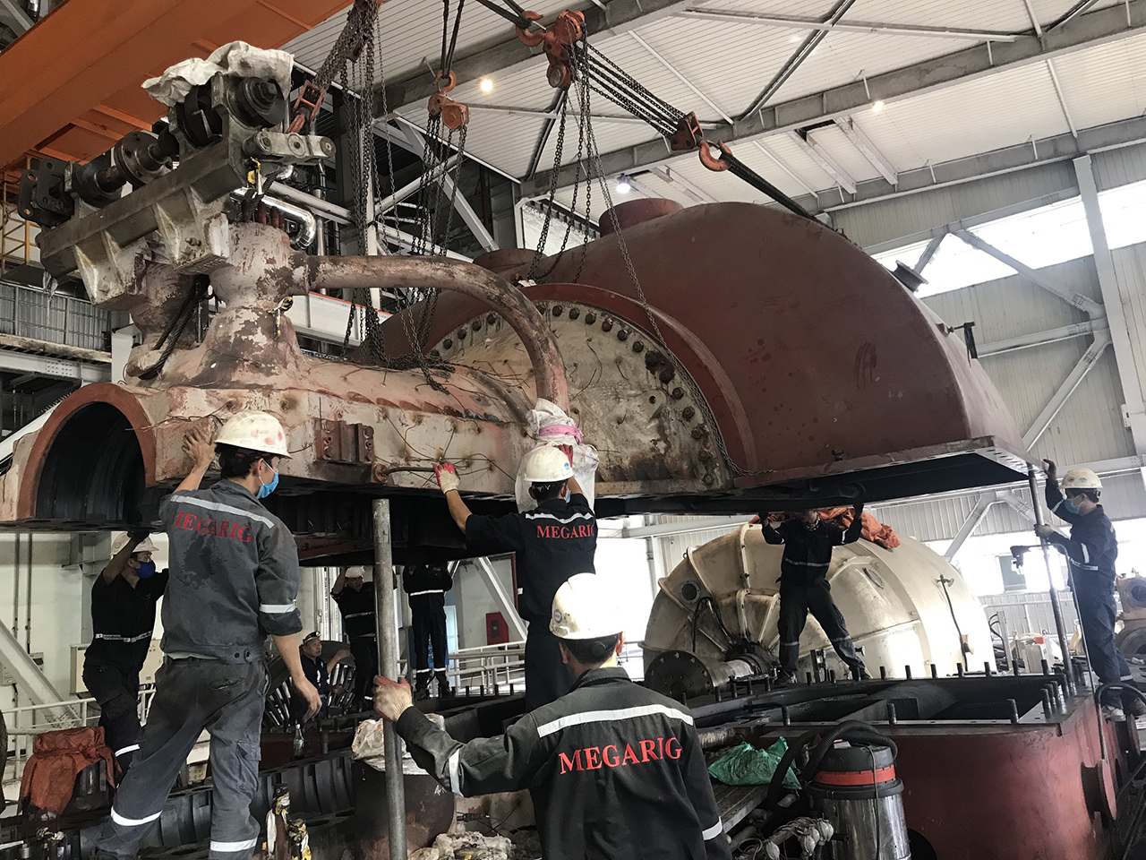 Repair and maintenance for Turbine Unit 2