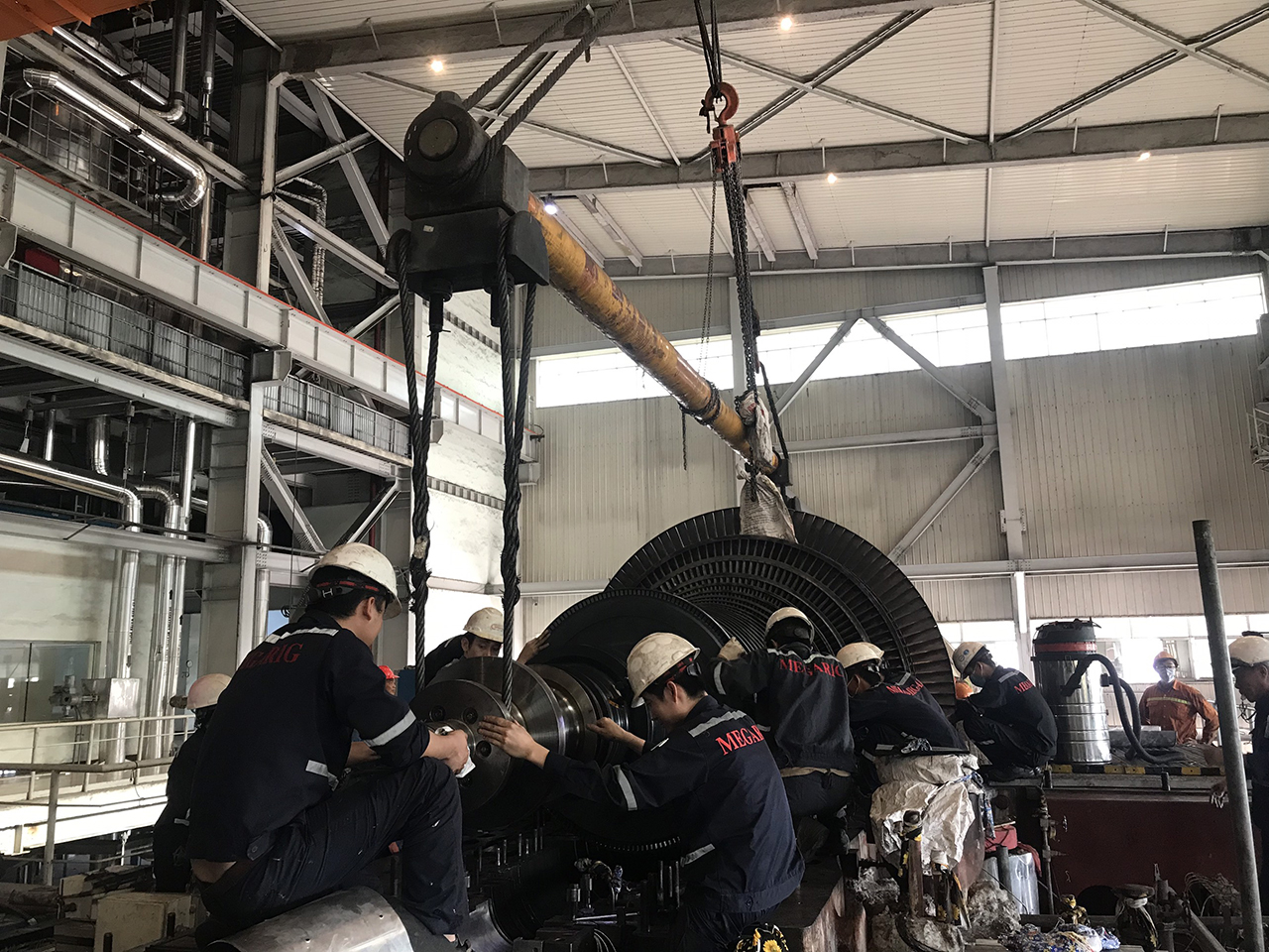 Repair and maintenance for Turbine Unit 2