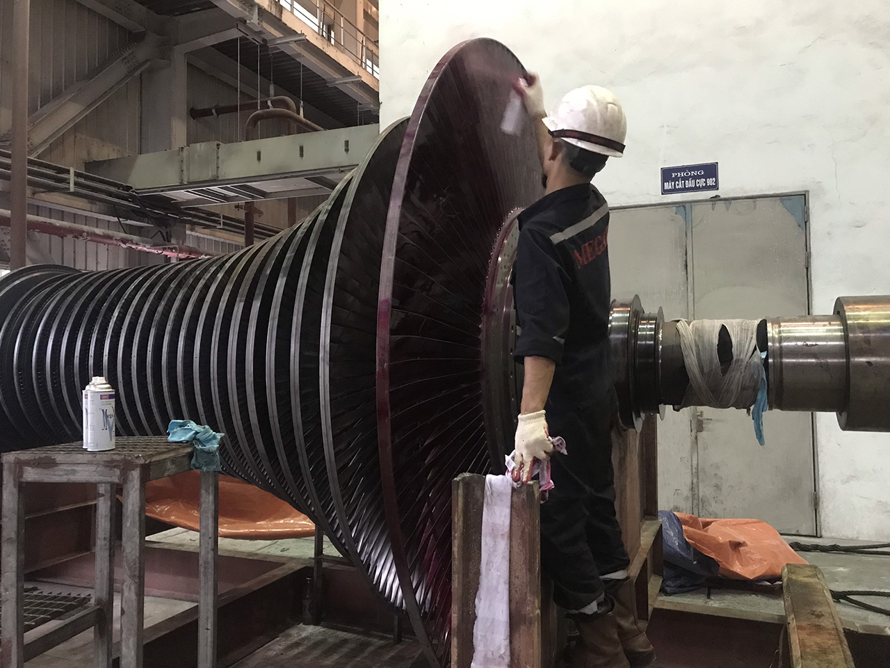 Repair and maintenance for Turbine Unit 2