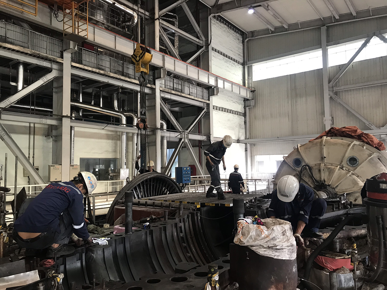 Repair and maintenance for Turbine Unit 2